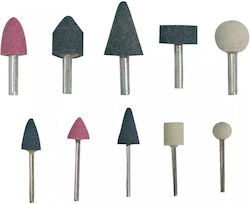 Mega Grinding Stone with Shaft 6mm 10pcs 44910