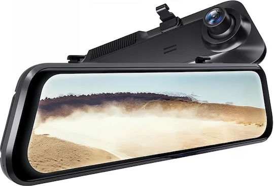 Wolfbox G850pro Spiegel-Dashcam-Set 4K mit 12"-Display, WLAN, GPS & Rückfahrkamera