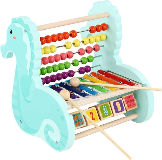 Instrument Muzical din Lemn cu Muzică și Sunete pentru 24++ Luni