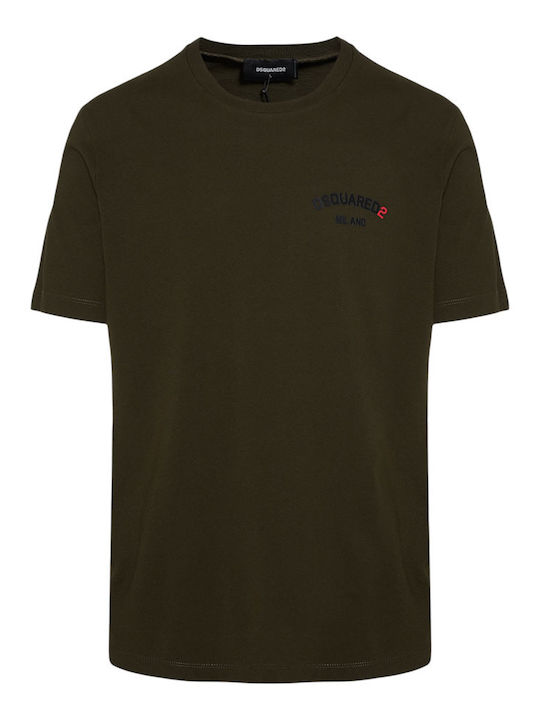 Dsquared2 T-shirt Λαδί