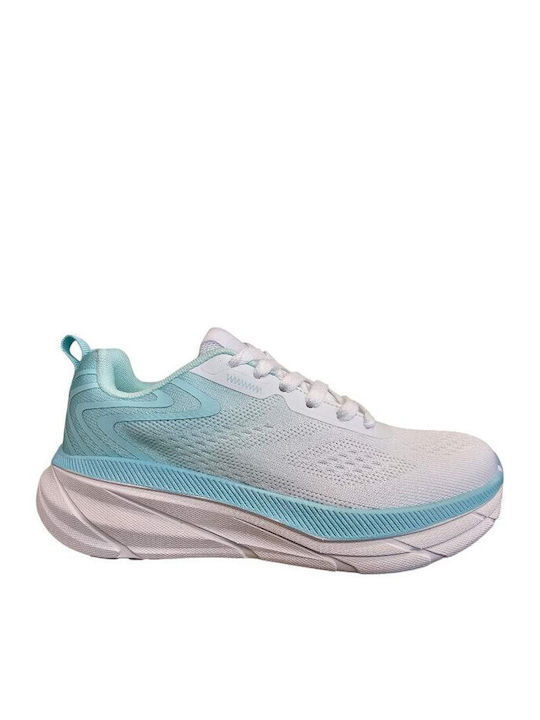 Jomix Femei Sneakers White / Cyan