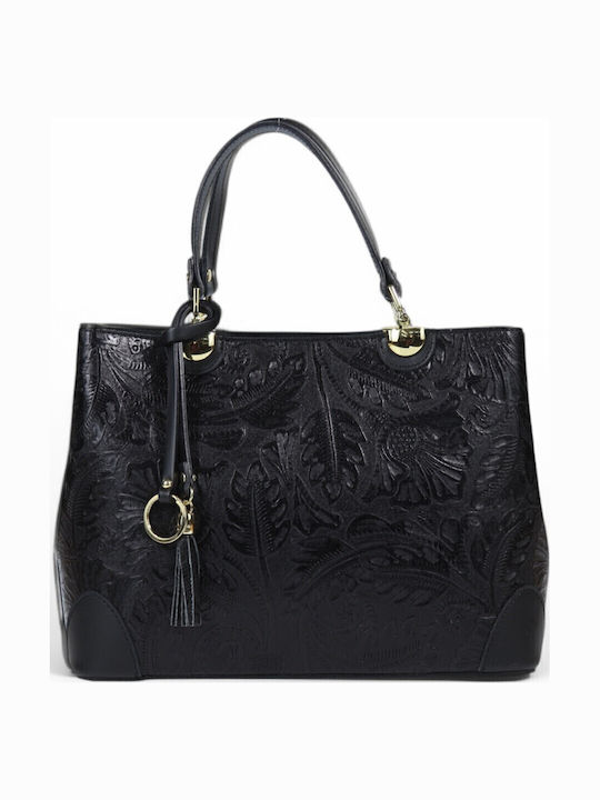 Passaggio Leather Кожена Дамска Чанта Тоут Ръчн...