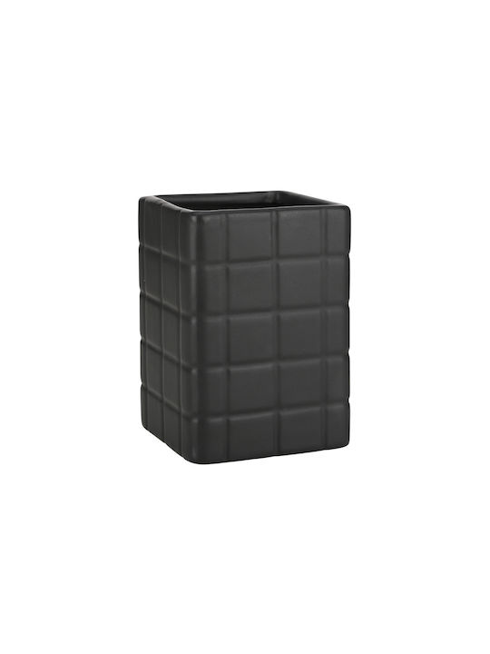 Estia Tiles Tabletop Cup Holder Ceramic Black