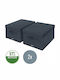 Leitz Fabric Storage Box with Lid Gray 28.5x38x20cm 2pcs