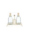 Estia Allure Dispenser Kitchen Metallic with Sponge Holder Ecru 300ml