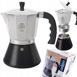 Orion Stovetop Espresso Pot for Silver