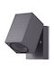 AZzardo Modern Leuchte Wand mit Fassung GU10 Gray