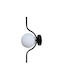 Stimeno Lamp Wall with Socket G9 Black