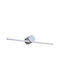Light Prestige Modern Leuchte Badezimmer Silber 40x6.5cm