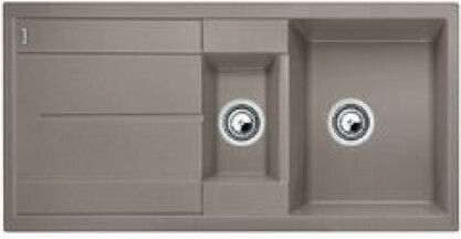 Blanco Metra 6 S Drop-In Кухненска Мивка от Течен Гранит Дължина 100xШирина 50см Кафява