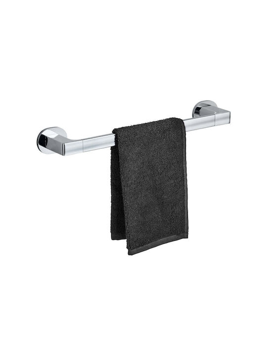 Wenko Поставка за дрехи Баня Единичен ​40x40см Inox Сив
