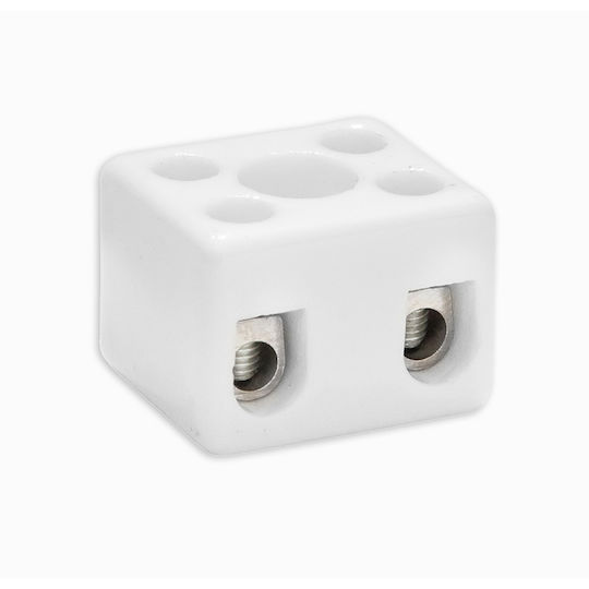 German Porcelain Terminal Double 4-6mm Kl-02-04