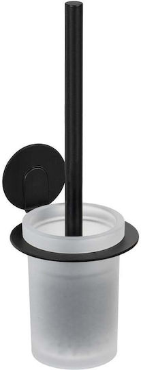 Wenko Glass Toilet Brush Black
