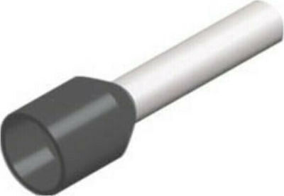 2.5mm² Insulated Wire Ferrule Terminal Gray 500pcs