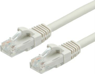 Value U/UTP Cat.6a (Gigabit) Ethernet Network Cable 0.3m Grey