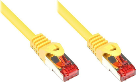 Good Connections S/FTP Cat.6 (Gigabit) Καλώδιο Δικτύου Ethernet 7.5m Κίτρινο