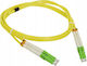 A-LAN A-LAN Optische Faser Kabel LC/APC-LC/APC 1m Gelb