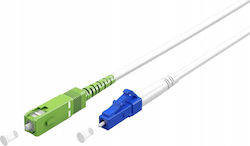 Goobay Goobay Optische Faser SC-APC 30m Weiß