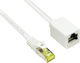 Good Connections S/FTP Cat.7 (10Gbps) Καλώδιο Δικτύου Ethernet 1m Λευκό