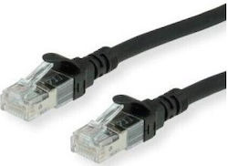 Roline 21.15.2975 S/FTP Cat.6a Καλώδιο Ethernet 0.3m Μαύρο