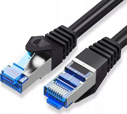 Montis MT116-10 S/FTP Cat.6a Καλώδιο Ethernet 10m Μαύρο