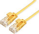 Roline U/UTP Cat.6a (Gigabit) Мрежов Кабел Ethernet 5м Жълт