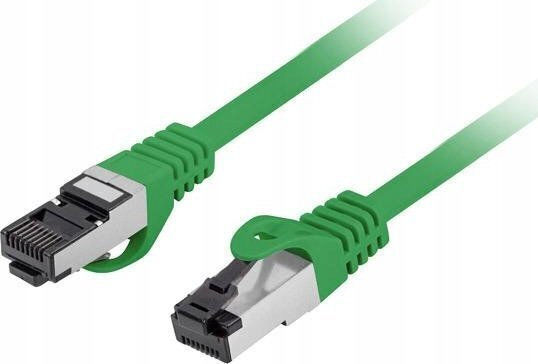 Lanberg S/FTP Cat.8.1 Ethernet Network Cable 0.5m Green 1pcs