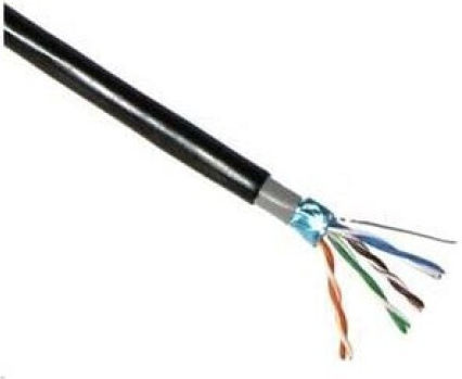 Lynx U/UTP Kat.5e Ethernet-Netzwerkkabel 305m Schwarz 1Stück