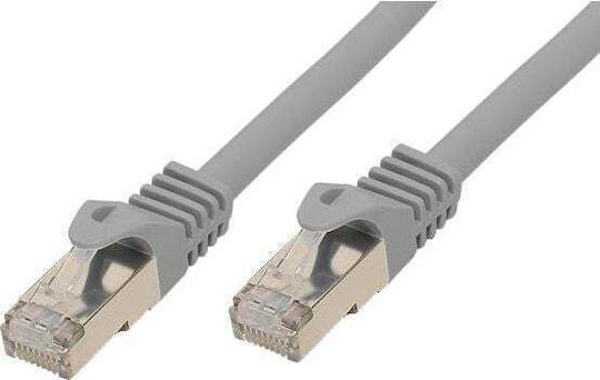 Good Connections S/FTP Cat.7 (10Gbps) Καλώδιο Δικτύου Ethernet 1m Γκρι