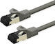 Triton S/FTP Καλώδιο Δικτύου Ethernet 1m Γκρι