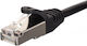 Netrack F/FTP Cat.6 (Gigabit) Cablu De Rețea Ethernet 2m Negru