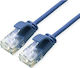 Triton U/UTP Cat.6a (Gigabit) Καλώδιο Δικτύου Ethernet 5m Μπλε