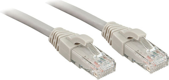 Lindy U/UTP Cat.6 (Gigabit) Καλώδιο Δικτύου Ethernet 5m Γκρι
