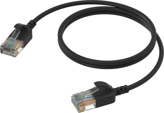 Procab U/UTP Cat.6a Кабел за Ethernet мрежа 5м Черен 1бр
