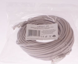 Libox U/UTP Cat.5e Ethernet Cable 30m White Libox U/UTP Cat.5e Ethernet Cable 30m White