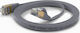 Wantec F/UTP Kat.6a (Gigabit) Netzwerkkabel Ethernet 0,2m Graues