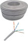 Netrack U/UTP Cat.5e (Gigabit) Мрежов Кабел Ethernet 305м Сив