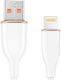 Gembird Regular USB-A la Cablu Lightning Alb 1.5m