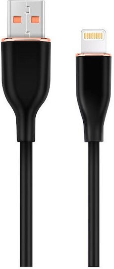 Gembird USB-A to Lightning Cable Μαύρο 1.5m