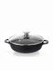 Orion Grande Aluminum Pan with Lid with Non-Stick Interior Coating 28cm