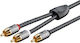 Goobay Cablu RCA de sex masculin - RCA de sex masculin 5m 65302
