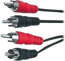 PremiumCord RCA мъжки - RCA мъжки 5м