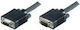 Microconnect Kabel VGA-Stecker - VGA-Stecker Schwarz 1m (MONGH1B)