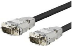 Vivolink Cable VGA male - VGA male Μαύρο 15m