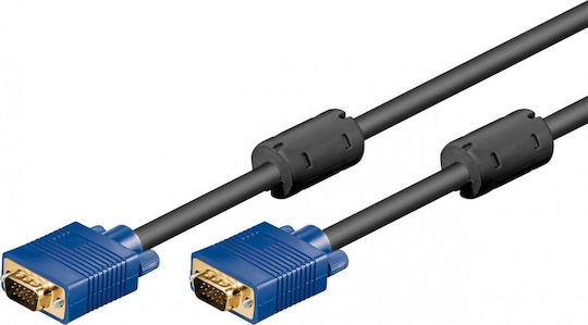 Goobay Kabel VGA-Stecker - VGA-Stecker Blau 10m (93378)