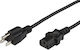 Microconnect IEC C13 - IEC C13 Cable 1.8m Μαύρο PE110418