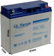 Ultracell Μπαταρία UPS με Χωρητικότητα 18Ah και Τάση 12V 1τμχ