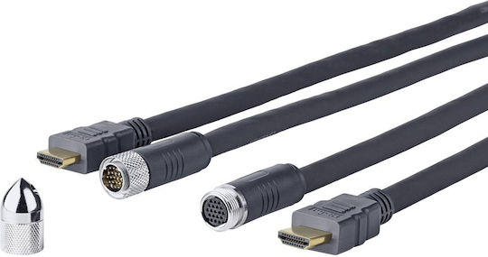 Vivolink Cable HDMI male - HDMI male 10m Μαύρο