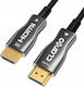 Claroc HDMI 2.1 Кабел HDMI мъжки - HDMI мъжки 3м Черен