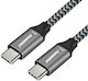 PremiumCord USB Typ-C Kabel USB-C Männlich - USB-C Schwarzes 1m